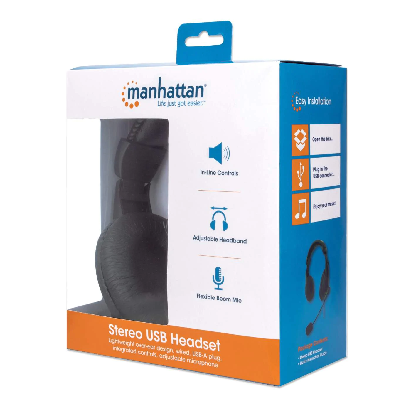 Manhattan 179881 Stereo USB Headset