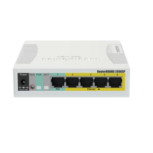 CSS106-1G-4P-1S SOHO Switch Ports 2-5 can power other PoE capable devices 
