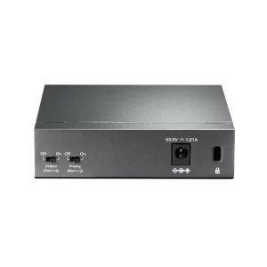 TL-SF1005P 5-Port 10/100Mbps Desktop Switch with 4-Port PoE+