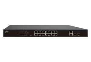 NSW2010-16T2GC-POE-IN 16×100Mbps PoE ports (RJ45)+2×1000Mbps Combo ports