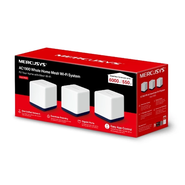 Halo H50G AC1900 Whole Home Mesh Wi-Fi System