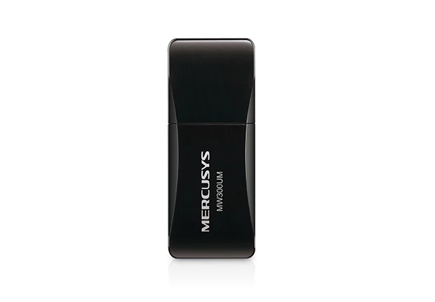 MW300UM 300Mbps Wireless N Mini USB Adapter, Mini Size, USB 2.0