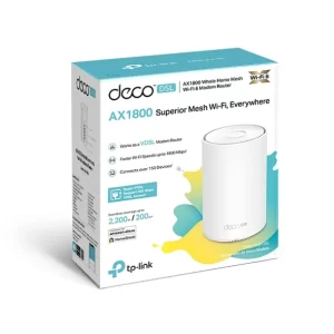 Deco X20-DSL AX1800 VDSL Whole Home Mesh WiFi 6 Router
