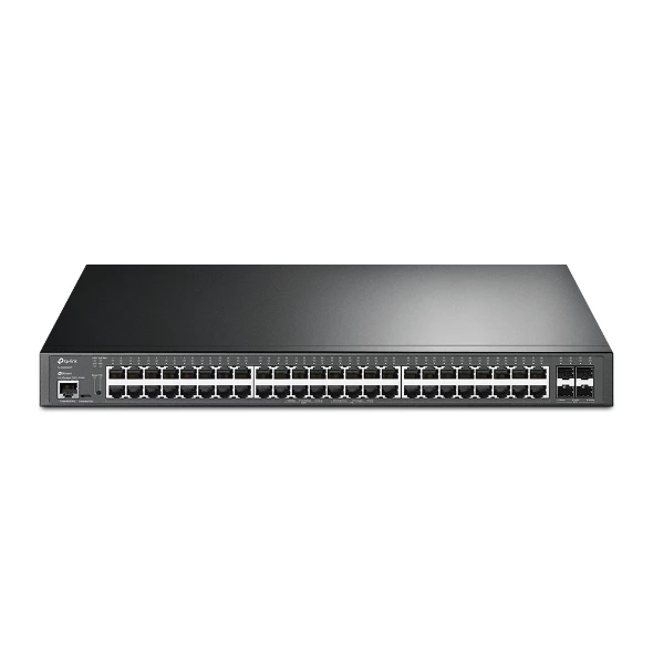 TL-SG3452XP JetStream 48-Port Gigabit and 4-Port 10GE SFP+ L2+ Managed Switch with 48-Port PoE+
