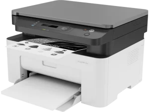 Laser MFP 135w Printer print, copy, and scan speeds up to 21 pages per minute