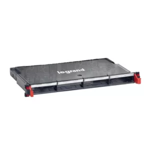 32100 Modular 19-inch LCS³ sliding modular optical drawer to be equipped with fiber optic blocks up to 4 blocks maximum