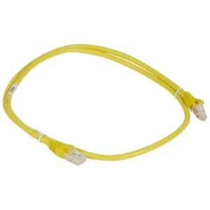 51882 Patch cord RJ45 category 6A U/UTP PVC yellow 1m