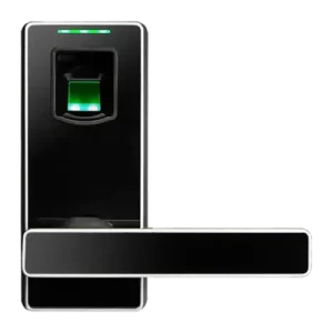 ML10 is a smart lock with embedded fingerprint recognition technology