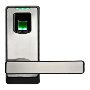 PL10 is a smart lock with embedded fingerprint recognition technology