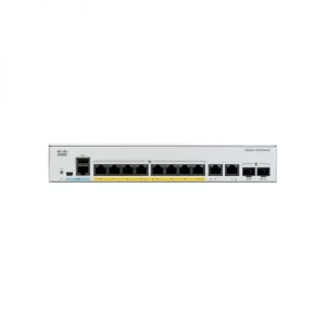1000-8P-2G-L Network Switch, 8 Gigabit Ethernet PoE+ Ports, 67W PoE Budget