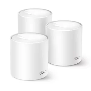 Deco X10 (3-Pack) AX1500 Whole Home Mesh Wi-Fi 6 System