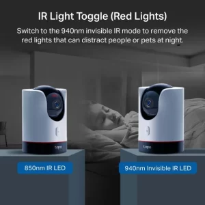  Tapo C225 Pan/Tilt AI Home Security Wi-Fi Camera Night Vision