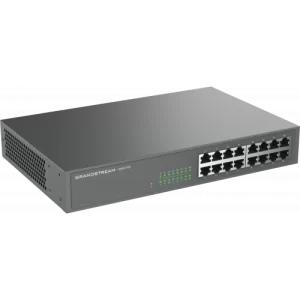 GWN7702 Unmanaged Switch 8x GbE RJ45, 4x PoE 802.3 af/at PSU Broadcast/Multicast/Unicast Storm Control