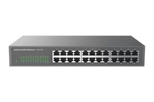 GWN7703 Unmanaged Switch 8x GbE RJ45, 4x PoE 802.3 af/at PSU Broadcast/Multicast/Unicast Storm Control