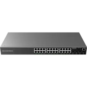 GWN7803P Managed Switch Provides quaternary binding of IP, MAC, VLAN & port; ARP Inspection, IP Source Guard, DoS protection