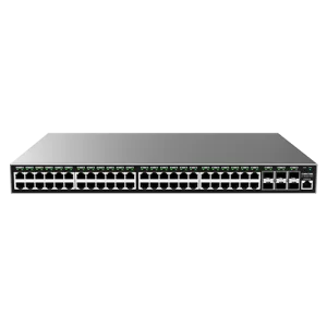 GWN7806 Managed Switch 48 Gigabit Ethernet ports and 6 Gigabit SFP+ ports Smart power control to support dynamic PoE/PoE+