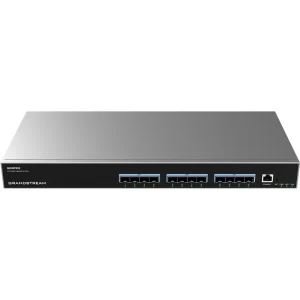 GWN7832 Aggregation Switch Embedded controller to manage switch; GWN.Cloud and GWN Manager, Grandstream’s cloud