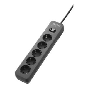 PME5B-GR Power Strip Essential SurgeArrest 5 Outlet Black 230V Germany