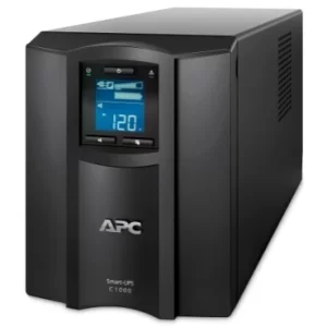 SMC1000IC Smart-UPS C, Line Interactive, 1000VA, Tower, 120V, 8x NEMA 5-15R outlets