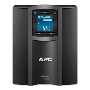 SMC1000IC Smart-UPS C, Line Interactive, 1000VA, Tower, 120V, 8x NEMA 5-15R outlets