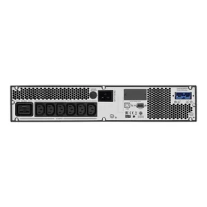 SRV3KRILRK Easy UPS On-Line, 3kVA/2400W, Rackmount 4U, 230V, 6x IEC C13 + 1x IEC C19 outlets, Intelligent Card Slot