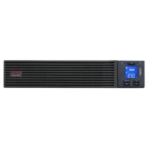 SRV3KRIRK Easy UPS On-Line, 3kVA/2400W, Rackmount 2U, 230V, 6x IEC C13 + 1x IEC C19 outlets, Intelligent Card Slot, LCD, W/O rail kit