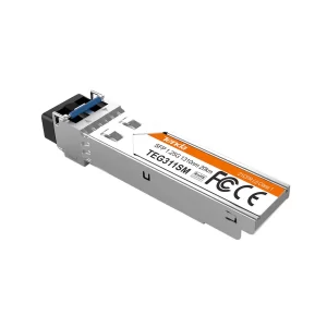 TEG311SM Single-Mode Optical Fiber Module Support to matched with Tenda series switch which owns SFP port